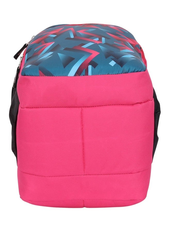 RBM New Combo Of Digital LED Watch And Trendy Colorful Pattern Printed Kids School Backpack Waterpoof Polyester Bag For Boys & Girls (NUR/LKG/UKG/1st/2nd Class)(RBMBAG06+WCH80BK) - Image 5